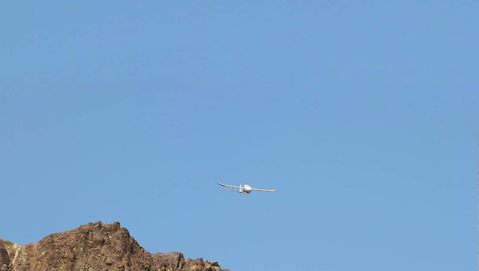 Using small pilotless planes